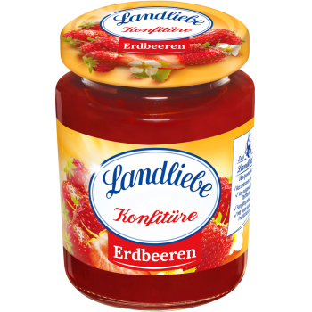 Landliebe Konfitüre, Frucht Creme oder Aachener Pflümli