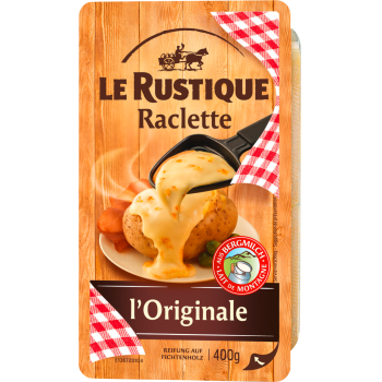 Le Rustique Raclette l‘Originale oder Raclette ohne Rinde