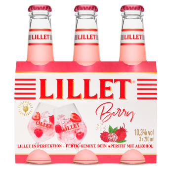 Lillet Berry, Tonic oder Rosé White Peach