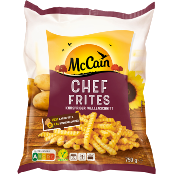 McCain Chef Frites, Golden Longs oder Steakhouse Frites