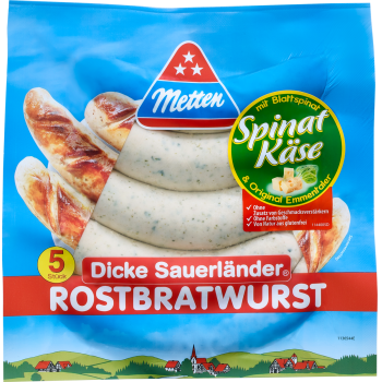 Metten - Bratwurst oder Schinkenkrakauer