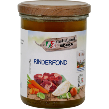 Rinder-, Geflügel- oder Gemüsefond