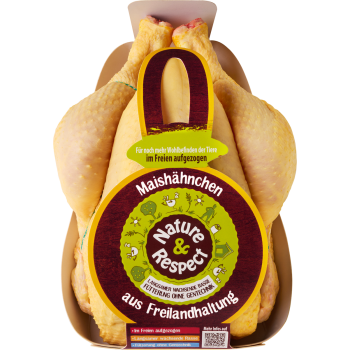 Frisches Maishähnchen