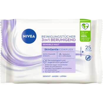 Nivea Pflegende Reinigungstücher 3in1