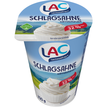 Schwarzwaldmilch LAC lactosefrei Schlagsahne, Sauerrahm oder Crème fraîche