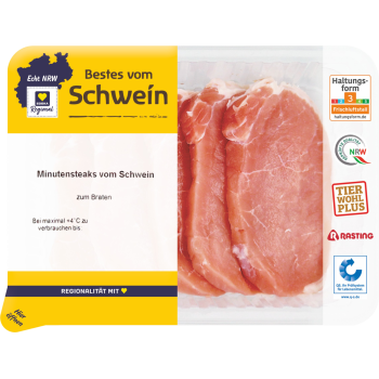 Schweine-Minutensteaks