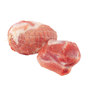 Frischer Schweinebraten oder Schweinerollbraten