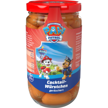 Paw Patrol Bock- oder Cocktail-Würstchen
