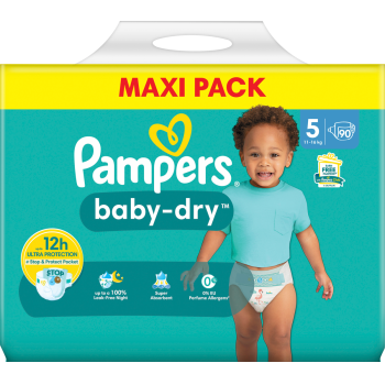 Pampers baby-dry Windeln oder Pants
