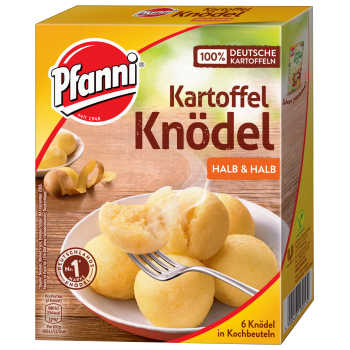 Pfanni Kartoffel oder Semmel Knödel