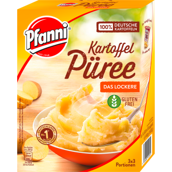 Pfanni Kartoffel Püree, Bratkartoffeln oder Bauernfrühstück