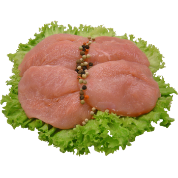 Frische Puten-Medaillons