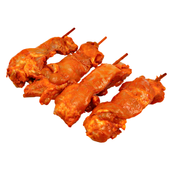 Hähnchenoberkeulen-Spieße „Paprika“