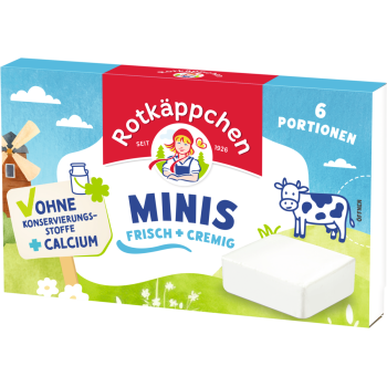 Rotkäppchen Minis oder Sticks & Dip