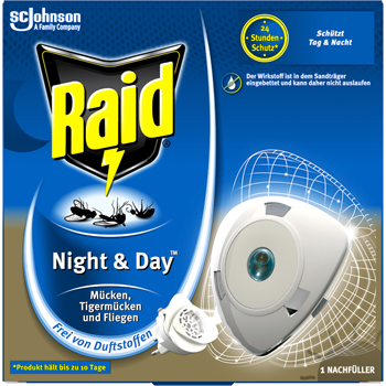 Raid Mückenstecker Night & Day