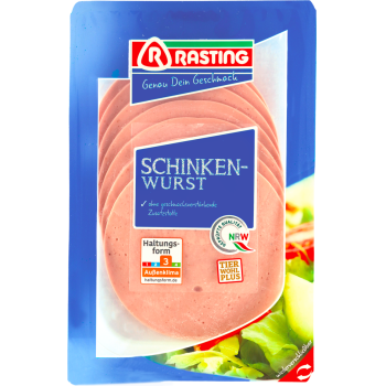 Rasting - Aufschnitt