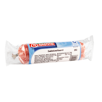 Rasting - Zwiebelmettwurst oder Schinken-Zwiebelmettwurst