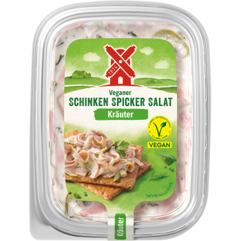 Veganer Schinken Spicker Salat