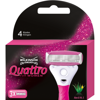 Wilkinson Quattro for Women Rasierklingen