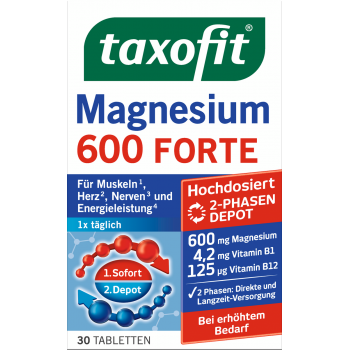 taxofit Magnesium 600 Forte Depot