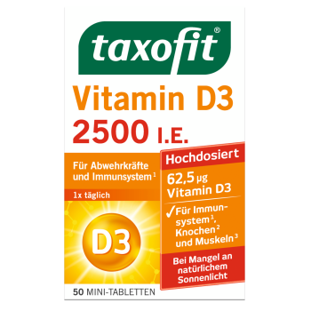 taxofit Vitamin D3 2500 I.E.