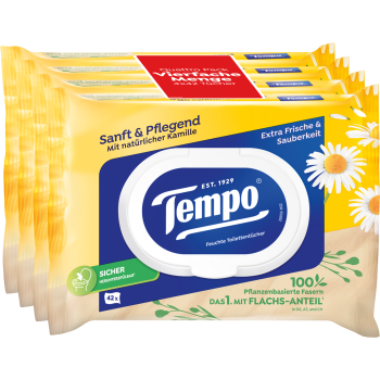 Tempo Feuchtes Toilettenpapier