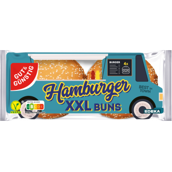 GUT & GÜNSTIG - Hamburger XXL Buns