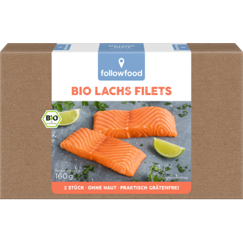 followfood Bio Lachsfilets