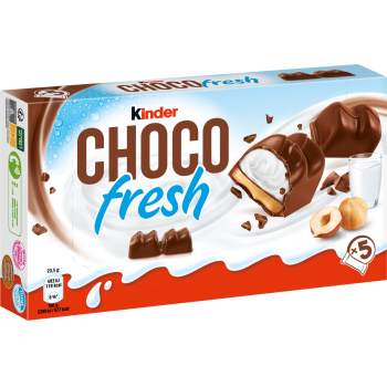 kinder Choco fresh, Milch-Schnitte, Maxi King oder Pinguí