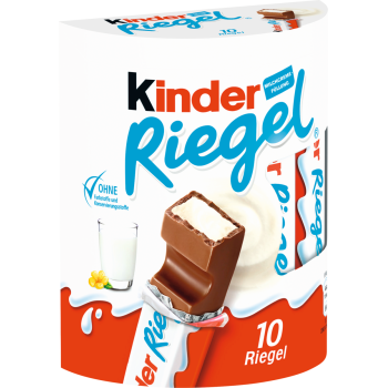 kinder Riegel, duplo oder hanuta