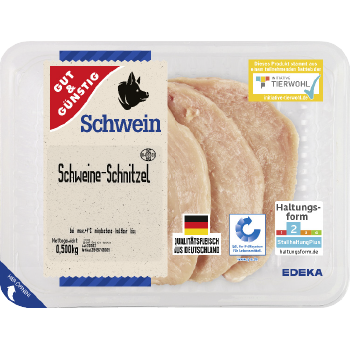 GUT & GÜNSTIG - Schweine-Schnitzel