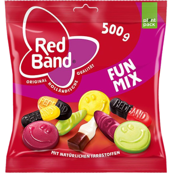 Red Band Fruchtgummi oder Lakritz